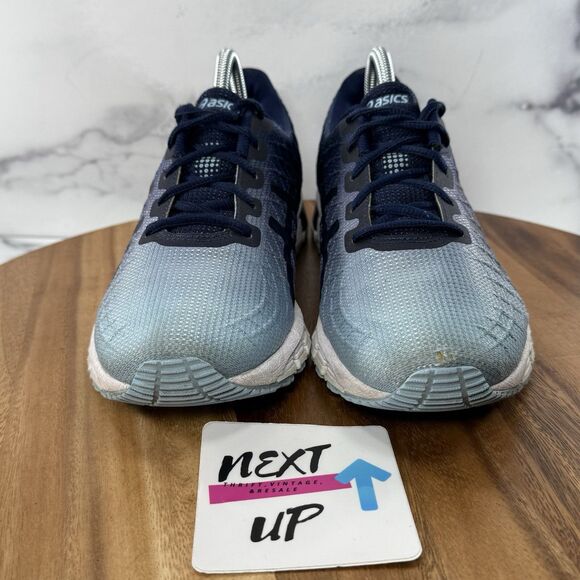 Women’s Size 9-ASICS Gel Quantum 180 4 Blue Running Shoes Sneakers - Picture 2 of 10